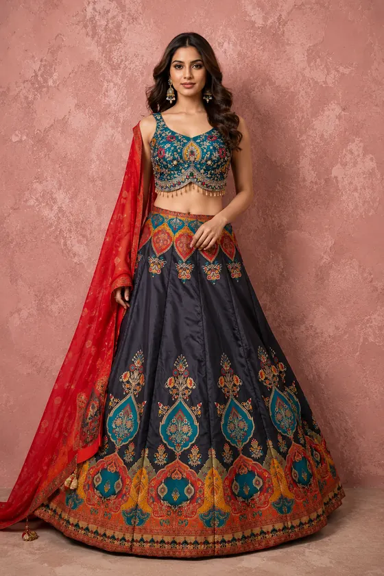 Megha Fashion new arrival designer lehenga