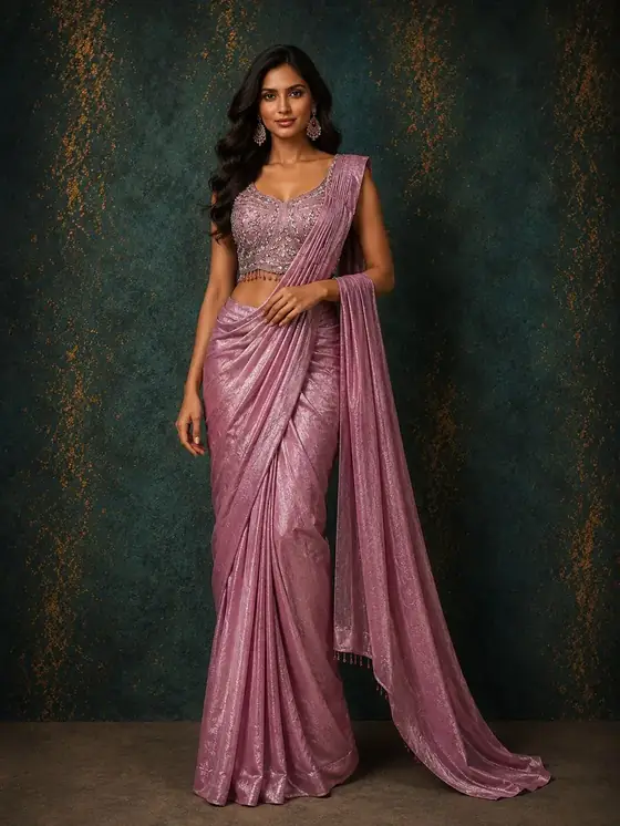 Megha Fashion ready-to-wear saree